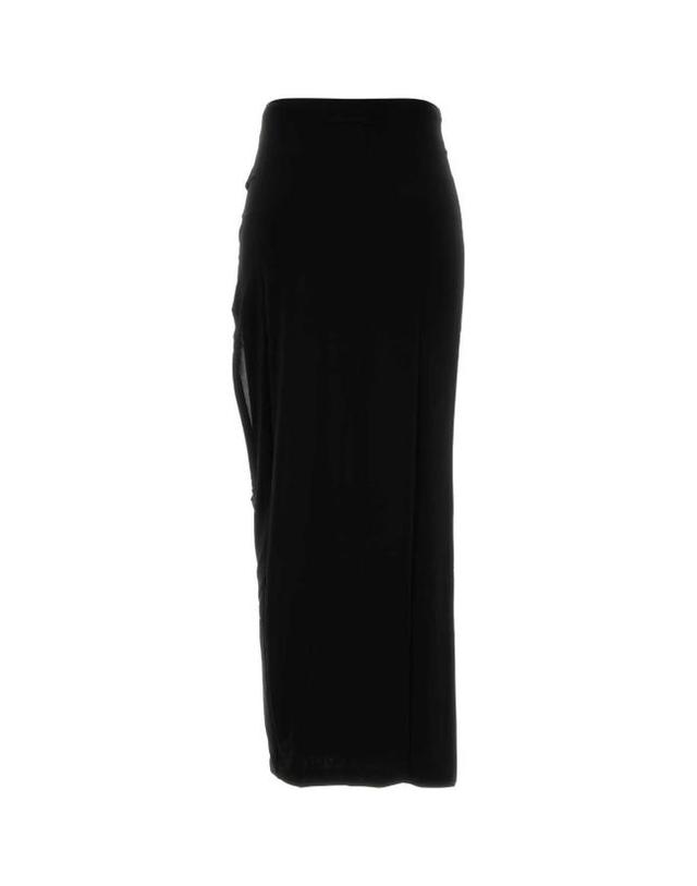 장폴고티에 [해외직구] 25FW 장 폴 고티에 스커트 2503WSK008J008 00 BLACK 착용컷