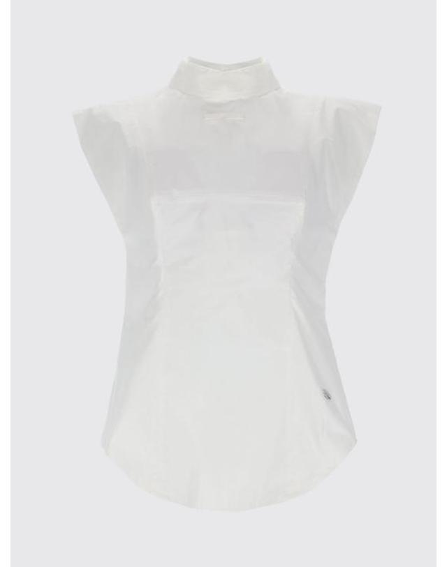 장폴고티에 [해외직구] 26SS 장 폴 고티에 민소매 티셔츠 ST047C071 01 White 착용컷