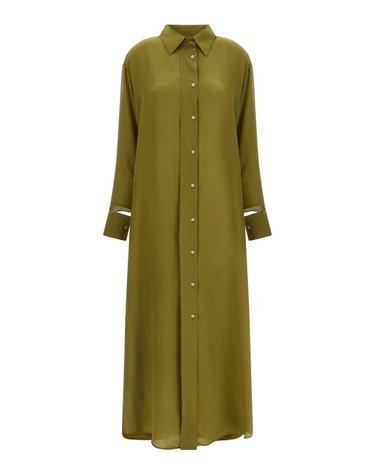 [해외직구] 26SS 제지아 롱 원피스 MJD3044141 Green