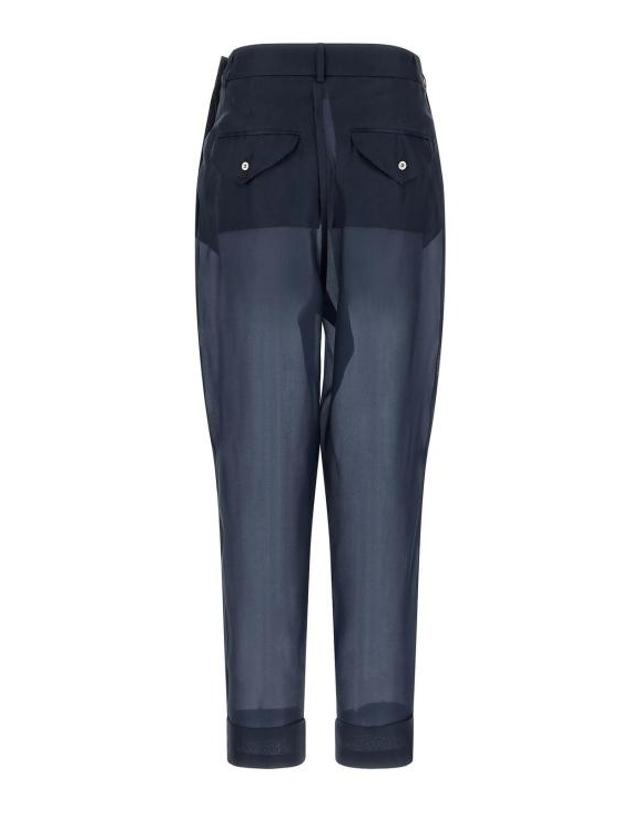제지아 [해외직구] 26SS 제지아 팔라초 팬츠 MJD272003764NAVYBLUE Blue 착용컷