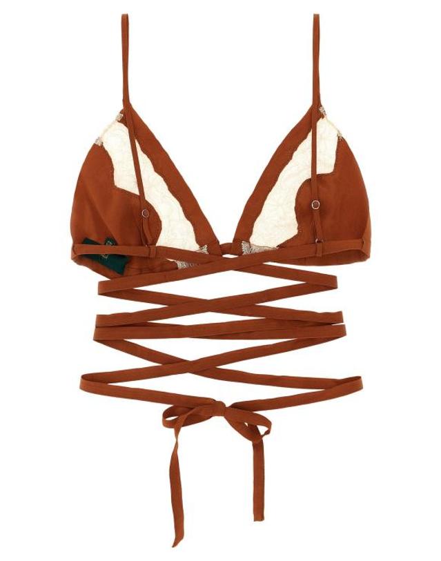 제지아 [해외직구] 제지아 비치웨어 LDMJD1854141BIBURNTSILK RUST 착용컷