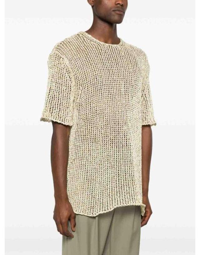 질샌더 [해외직구] 24SS 질샌더 반팔 티셔츠 J47GC0138J15406772 Beige 착용컷