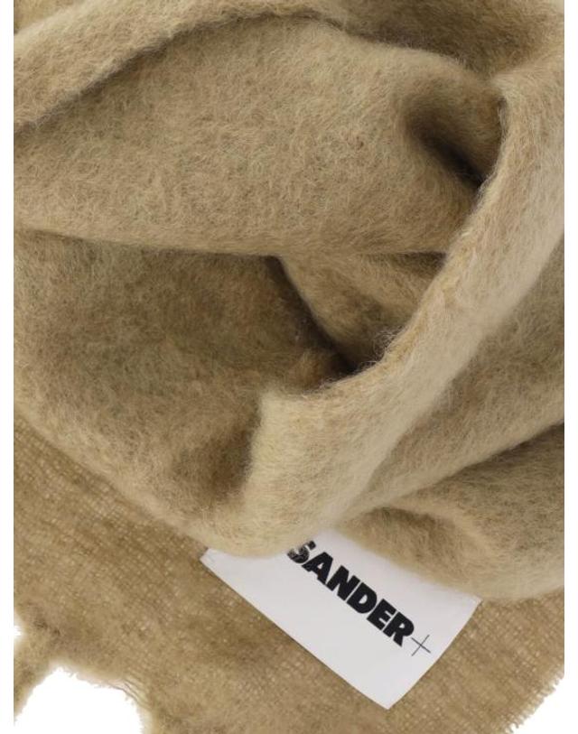 질샌더 [해외직구] 25FW 질샌더 와이드 울 혼방 스카프 J47TE0113 J40041 264 BEIGE 착용컷