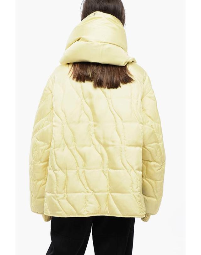질샌더 [해외직구] 질샌더 숏패딩 J02AF0105 J65152 737 Yellow 착용컷