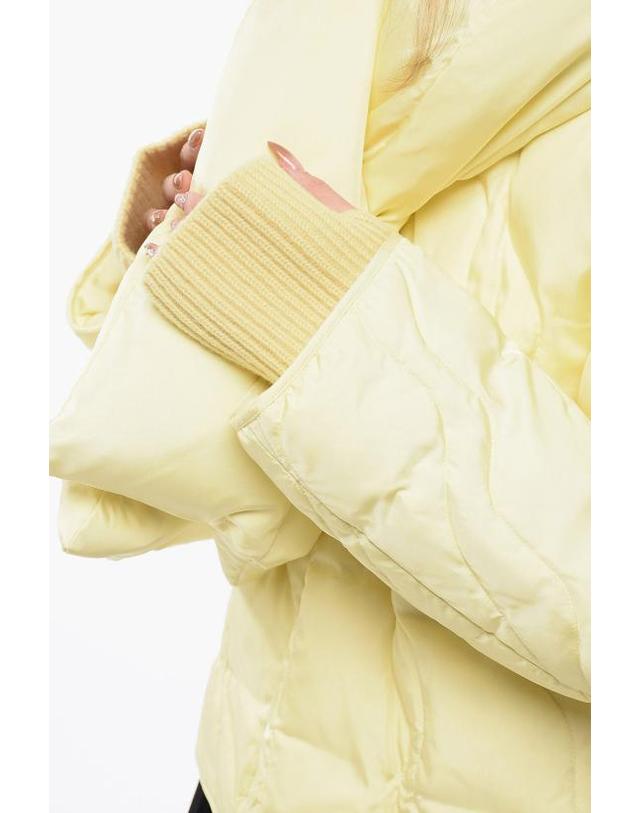 질샌더 [해외직구] 질샌더 숏패딩 J02AF0105 J65152 737 Yellow 착용컷