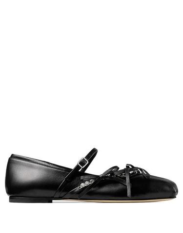 [해외직구] 26SS 지미추 플랫 슈즈 J000180963BLACK