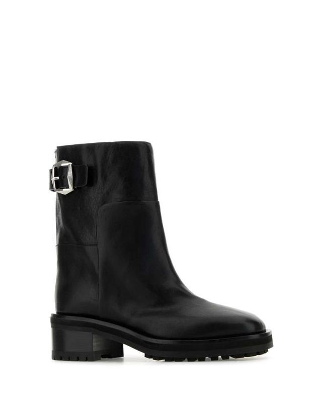 지미추 [해외직구] 25FW 지미추 브루클린 50 바이커 부츠 BROOKLYNAB50WLZ BLACK 착용컷