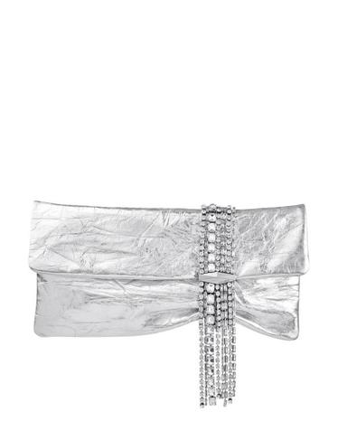 [해외직구] 26FW 지미추 클러치 파우치 ZANDRABYNSILVERSILVER Metallic