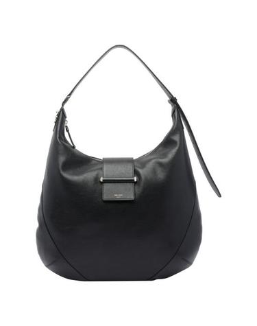 [해외직구] 26FW 지미추 숄더백 BAR HOBO M BKLBLACK SHINY GOLD Black