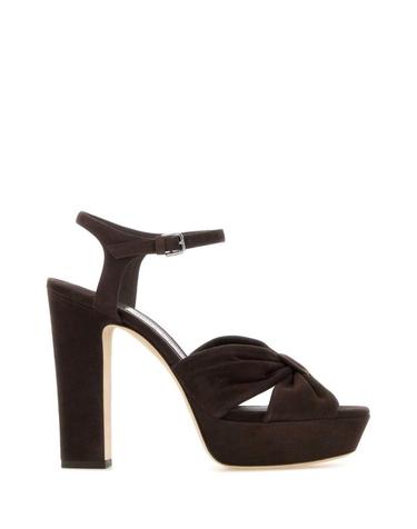 [해외직구] 26FW 지미추 힐 펌프스 HELOISE120SUE CHOCOLATE BROWN