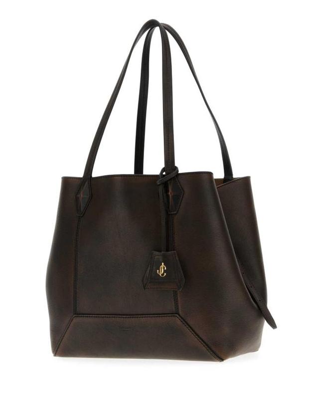 지미추 [해외직구] 25FW 지미추 토트백 DIAMONDTOTEMFFT COGNACGOLD Brown 착용컷