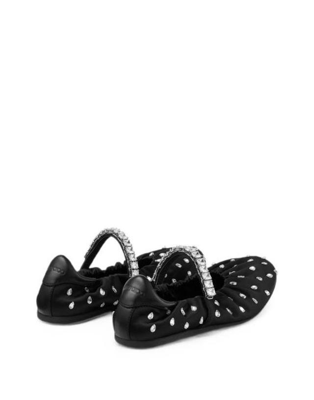 지미추 [해외직구] 26FW 지미추 샌들 JADEBALLERINAQEPBLACKCRYSTAL 착용컷