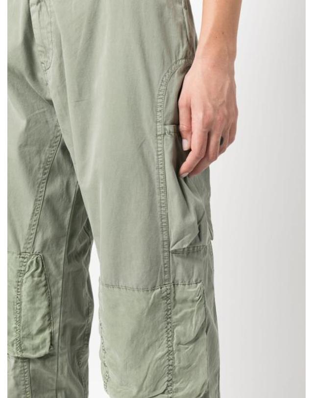 존엘리엇 [해외직구] 23SS 존 엘리엇 스트레이트 팬츠 WF143N1353A OLIVE Green 착용컷
