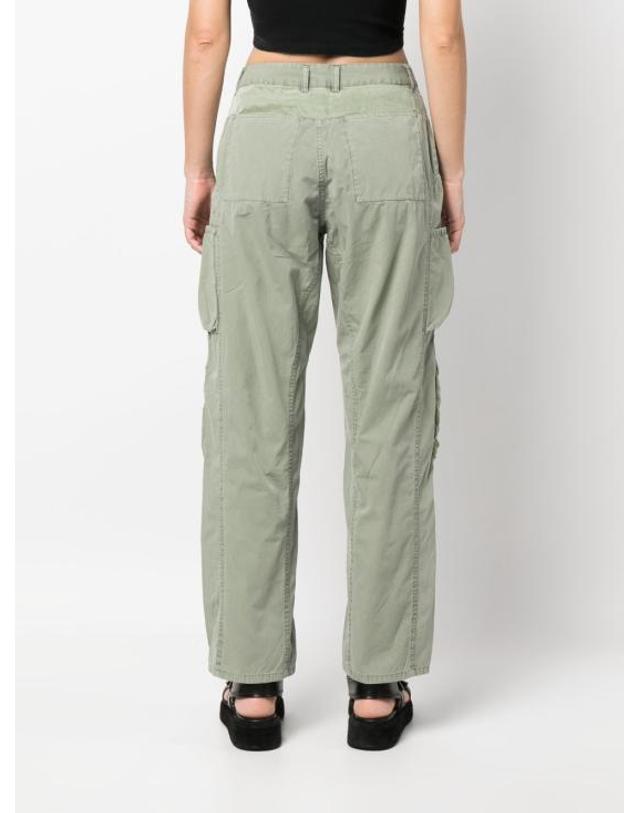 존엘리엇 [해외직구] 23SS 존 엘리엇 스트레이트 팬츠 WF143N1353A OLIVE Green 착용컷