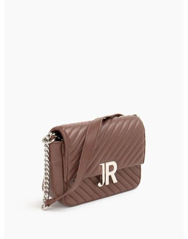 존 리치몬드 [해외직구] 24FW 존 리치몬드 숄더백 RWA24062BOCOGNACSILVER Brown 착용컷