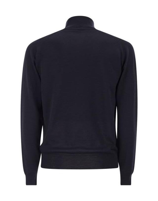 존 스메들리 [해외직구] 25FW 존스메들리 스웨터 CLAYGATE MIDNIGHT NIGHT BLUE 착용컷