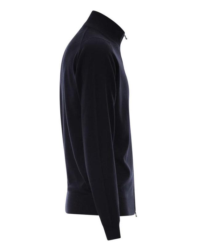 존 스메들리 [해외직구] 25FW 존스메들리 스웨터 CLAYGATE MIDNIGHT NIGHT BLUE 착용컷