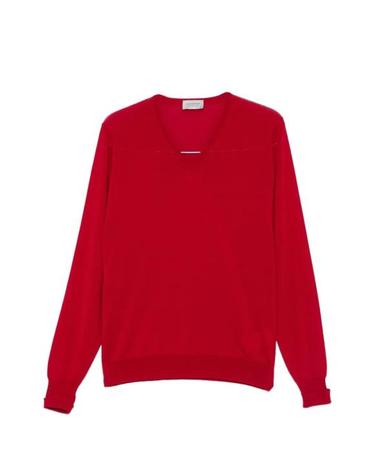 존 스메들리 [해외직구] 26FW 존스메들리 스웨터 BOBBY RUBY RED