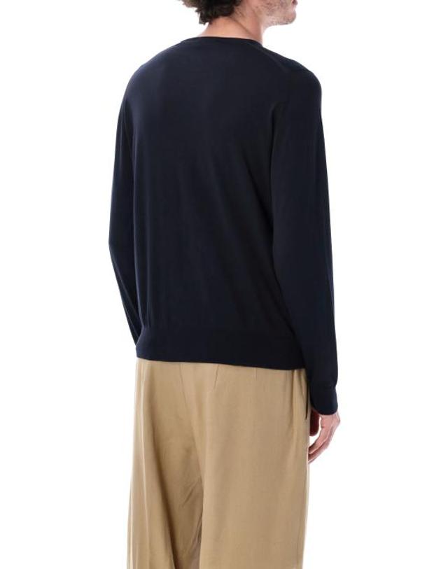 존 스메들리 [해외직구] 26SS 존스메들리 스웨터 HATFIELD NAVY BLU 착용컷