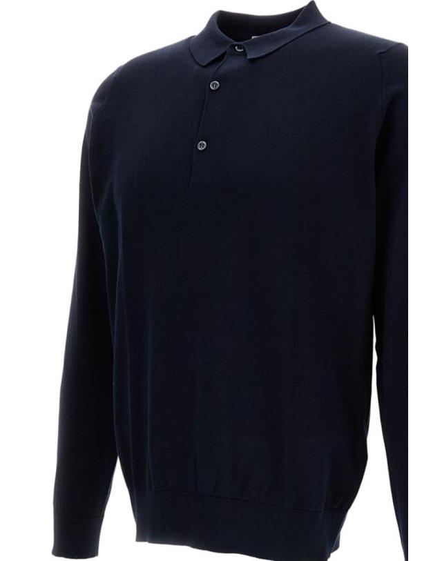 존 스메들리 [해외직구] 존스메들리 폴로 티셔츠 BRADWELLNAVY Blue 착용컷