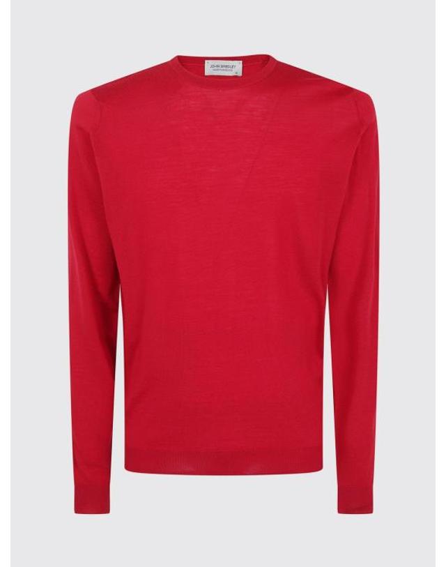존 스메들리 [해외직구] 26FW 존스메들리 스웨터 LUNDY RUBY Red 착용컷