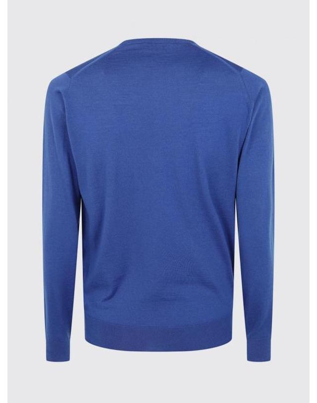 존 스메들리 [해외직구] 26FW 존스메들리 스웨터 LUNDY MAZARINE Blue 착용컷