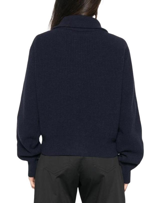 주카 [해외직구] 26FW 주카 가디건 J4451061 127582 NAVY 착용컷