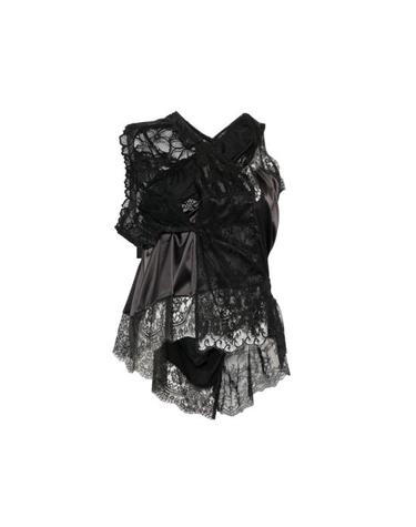 [해외직구] 26SS 와타나베 준야 블라우스 JQ B005 BLACK