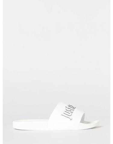 [해외직구] 26SS 저스트까발리 힐 펌프스 80RA3SZ1ZSE50 003 White