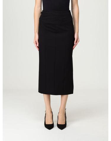 저스트 카발리 [해외직구] 25FW 저스트까발리 롱 스커트 79PAE804N0626 899 Black