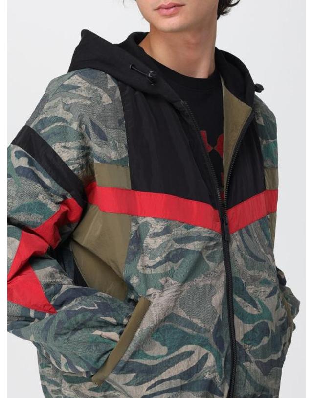 저스트 카발리 [해외직구] 25FW 저스트까발리 숏패딩 79OAS404CQDS8 185 Green 착용컷