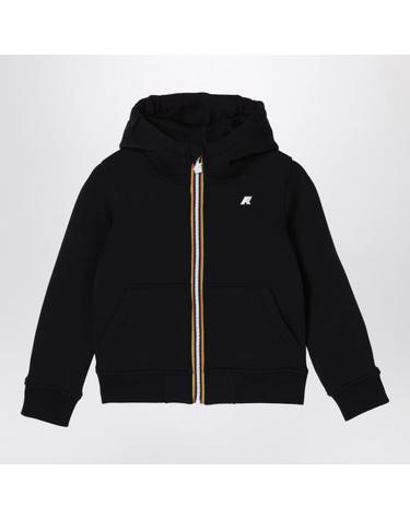 [해외직구] 24FW 키즈 까웨 후드 티셔츠 K2124RW APL Black