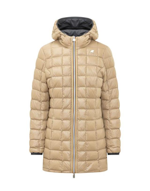 까웨 [해외직구] 26FW 까웨 패딩 K8134CW D0V BLUE DEPTH BEIGE KHAKI 착용컷