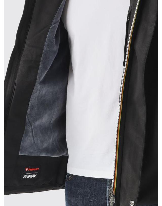 까웨 [해외직구] 26FW 까웨 코트 K8133DW AL8 Black 착용컷