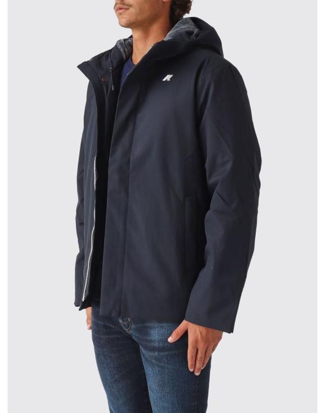 까웨 [해외직구] 26FW 까웨 코트 K8133DW AL9 Navy 착용컷