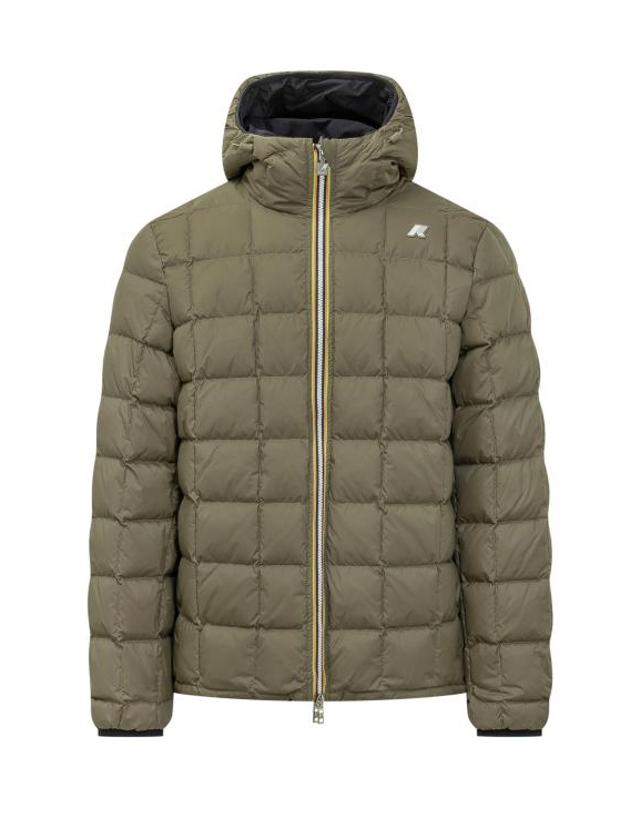 까웨 [해외직구] 26FW 까웨 패딩 K8127WW D0C BLUE DEPTH GREEN ARMY 착용컷