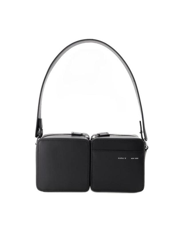 카라 [해외직구] 23FW 카라 숄더백 KRA020009 BLACK 착용컷