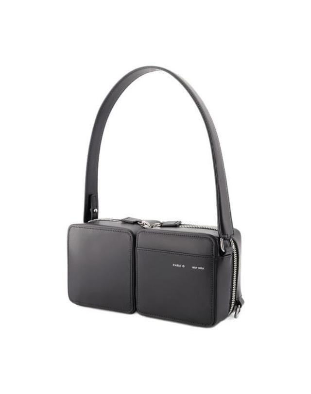 카라 [해외직구] 23FW 카라 숄더백 KRA020009 BLACK 착용컷