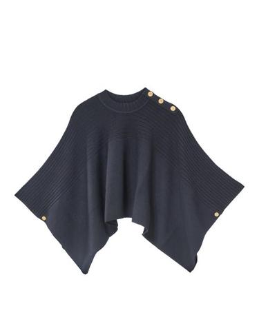 [해외직구] 25FW 칼라거펠트 케이프 A3W18031 999 black NERO