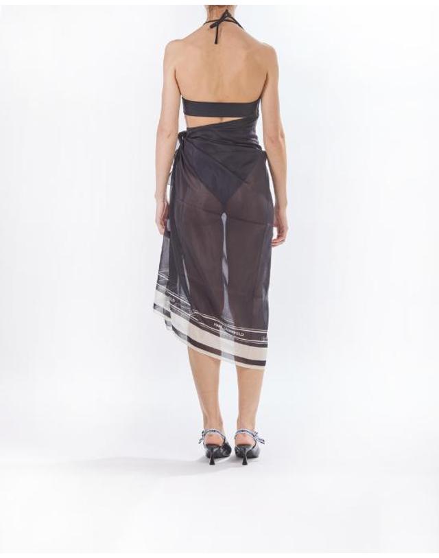 칼 라거펠트 [해외직구] 26SS 칼라거펠트 비치용품 KHA2W46064 999 NERO MULTI 착용컷