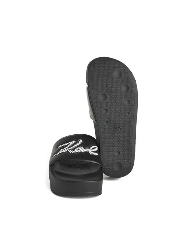 칼 라거펠트 [해외직구] 25SS 칼라거펠트 샌들 KL80872V00 Black 착용컷