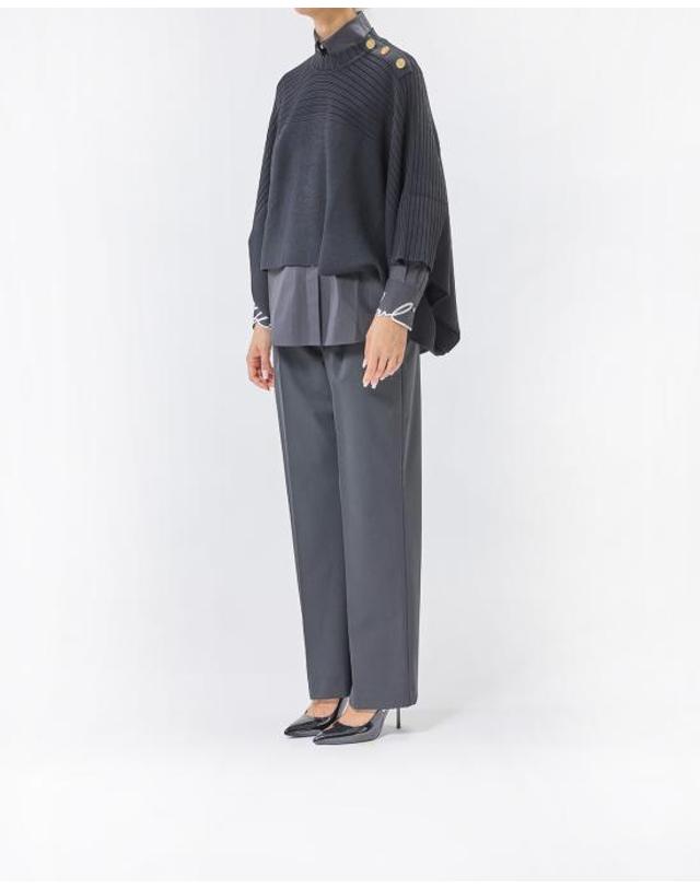 칼 라거펠트 [해외직구] 25FW 칼라거펠트 케이프 A3W18031 999 black NERO 착용컷
