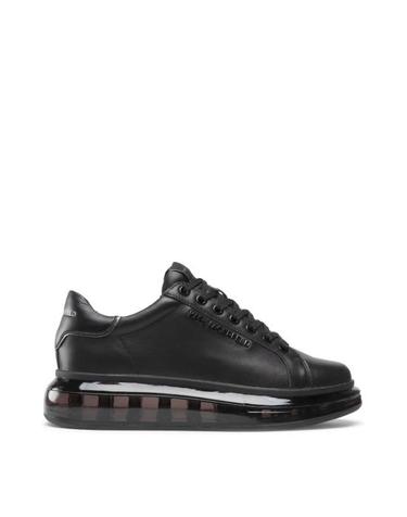 [해외직구] 26FW 칼라거펠트 스니커즈 KL52625 00X Black Leather Mono NERO