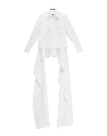 [해외직구] 25FW 칼라거펠트 블라우스 A4W11035100 WHITE