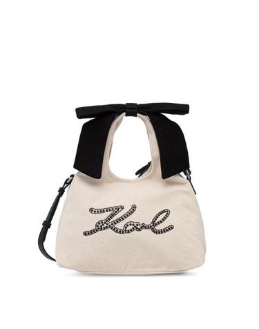 칼 라거펠트 [해외직구] 26FW 칼라거펠트 토트백 B3W50009 106 BIANCO NERO
