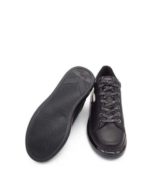 칼 라거펠트 [해외직구] 25FW 칼라거펠트 스니커즈 KL62630 00X black lthr mono NERO 착용컷