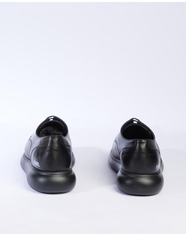 칼 라거펠트 [해외직구] 26FW 칼라거펠트 드레스 슈즈 KL22330 00X black Ltr mono NERO 착용컷