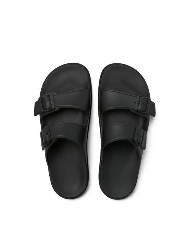 칼 라거펠트 [해외직구] 25SS 칼라거펠트 샌들 KL70975 V00 black rubber NERO 착용컷