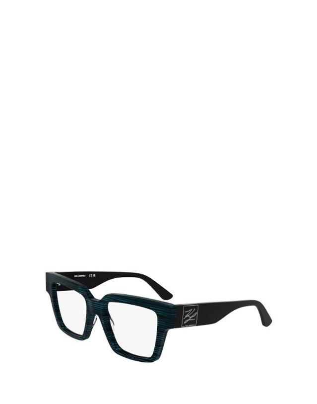 칼 라거펠트 [해외직구] 26FW 칼라거펠트 안경 KL6196 422 STRIPED BLUE 착용컷