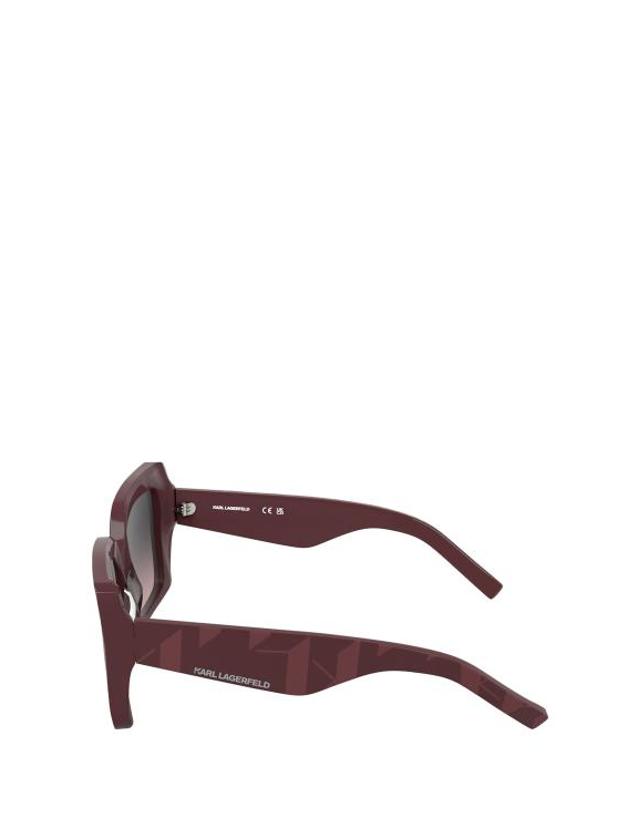 칼 라거펠트 [해외직구] 26FW 칼라거펠트 선글라스 KL6203S 601 BURGUNDY 착용컷